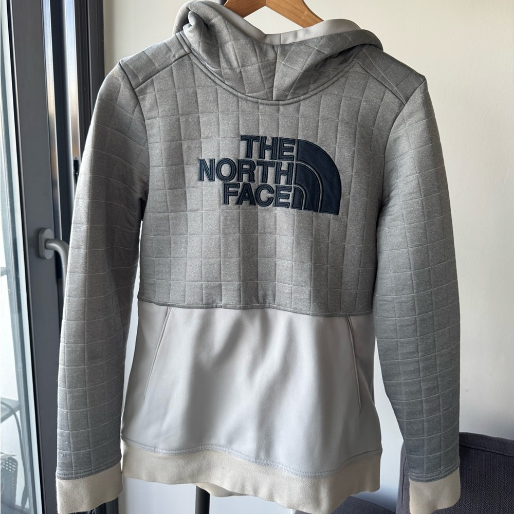 The North Face Two-Tone Gray Quilted Jacket